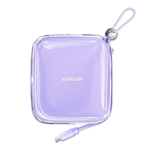 Powerbank Joyroom JR-L005 10000mAh Lightning USB-A Lila mit Kabel