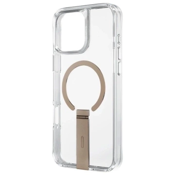 Etui do iPhone 16 Pro UNIQ Eleva Stand MagSafe Złoty