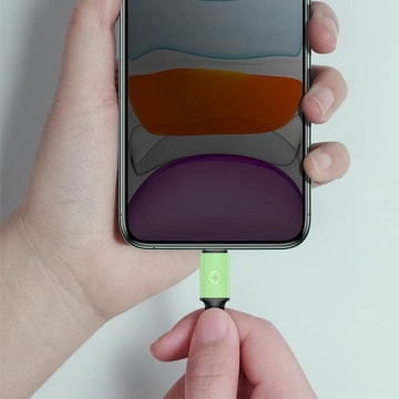 USAMS Kabel U52 USB-C 2A Schnellladung 1m gelb