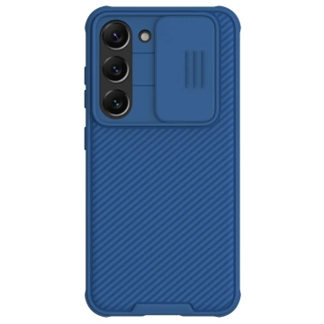 Nillkin CamShield Pro Case Hülle für Samsung Galaxy S23 Hülle mit Kameraabdeckung blau