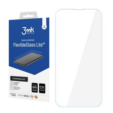 Niepękające szkło hybrydowe 3mk Flexible Glass Lite do Apple iPhone 14/ 14 Pro