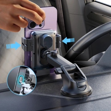 Uchwyt Joyroom JR-ZS219 15W Qi Elektryczny Ładowarka Indukcyjna Czarny