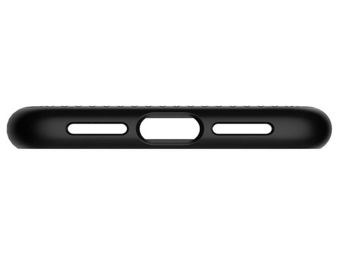 Etui Spigen Liquid Air do Apple iPhone Xr Matte Black +Szkło Alogy