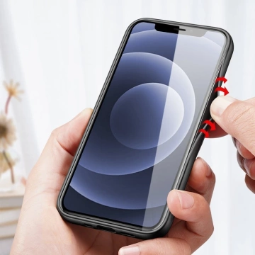 Dux Ducis Fino Schutzhülle mit Nylonmaterial bezogen iPhone 13 mini grün