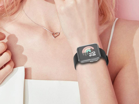 Alogy Silikonhülle für Xiaomi Mi Watch Lite / Redmi Watch Transparent