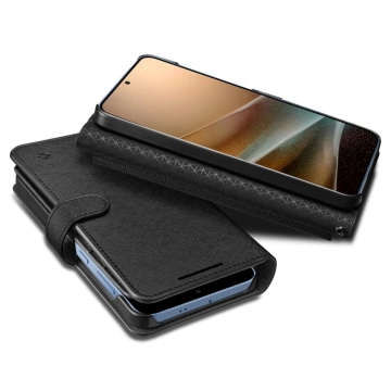 Etui do Samsung Galaxy S25+ Plus Black Spigen Wallet "S"