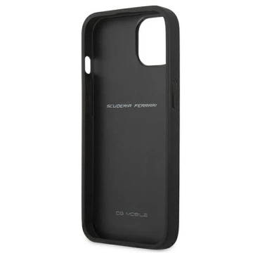 Etui na telefon Ferrari iPhone 13 mini 5,4" czerwony/red hardcase On Track Carbon Stripe