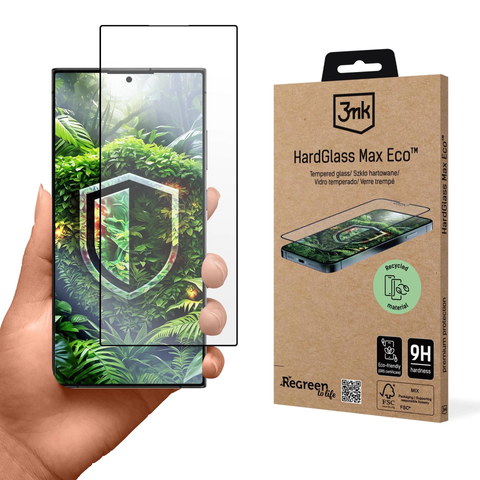 Gehärtetes Glas für Samsung Galaxy S24 Ultra 3mk HardGlass Max Eco