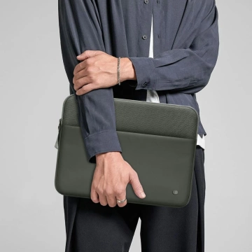 Pokrowiec na Laptop 13-14" Tech-Protect Sleeve Army Green