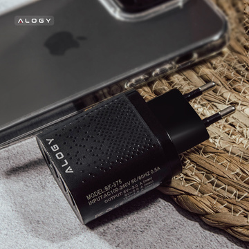 Alogy 4x USB Quick Charge 3.0 2.4A Schnellladegerät Schwarz