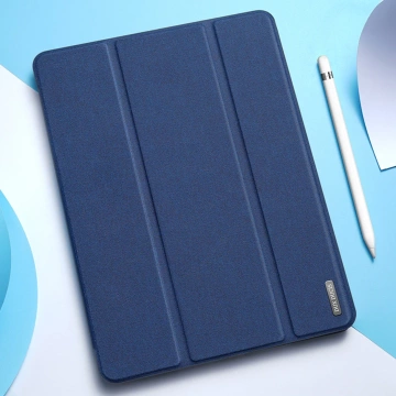 Dux Ducis Domo etui iPad 11" 2025 (11gen.) / 10.9'' 2022 (10gen.) pokrowiec smart cover podstawka niebieskie