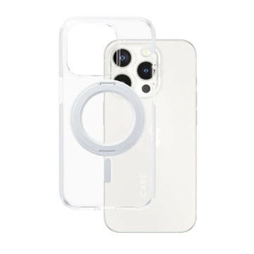 Etui do iPhone 15 Pro CARE by PanzerGlass Kickstand MagSafe Silver
