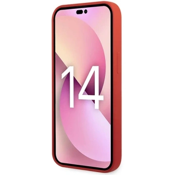 Etui na telefon Tumi Liquid Silicone hardcase do iPhone 14 Plus czerwony/red
