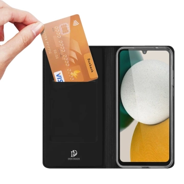 Dux Ducis Skin Pro Hülle für Samsung Galaxy A34 5G Flip Cover Kartenetui Ständer schwarz