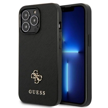 Etui Guess GUHCP13LPS4MK do iPhone 13 Pro / 13 6,1" hardcase Saffiano 4G Small Metal Logo