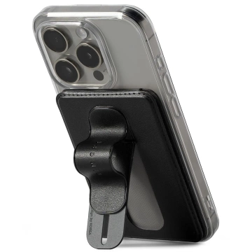 Uchwyt MagSafe na Karty Ringke Wallet Slide Grip Black Uniwersalny