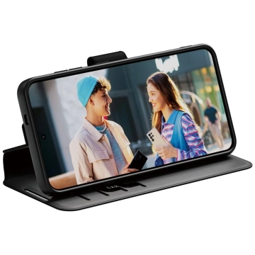 CARE Case für Samsung Galaxy S25 Schwarz von PanzerGlass Wallet Kickstand