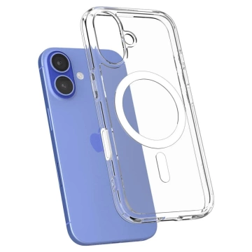 Etui Spigen Ultra Hybrid „T“ Mag MagSafe für iPhone 16 Weiß