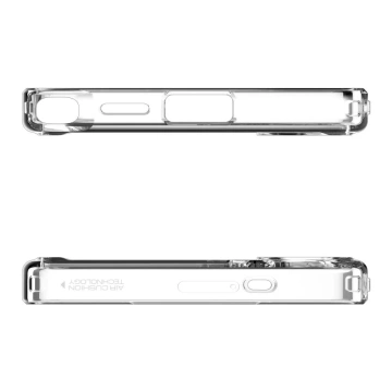 Etui für Samsung Galaxy S25 Ultra Clear/White Spigen Ultra Hybrid Mag MagSafe