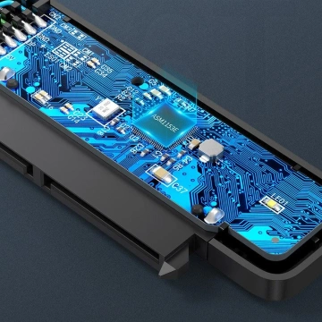 Adapter UGREEN przejściówka dysku HDD SSD 2,5'' SATA III 3.0 - USB 3.2 Gen 1 (SuperSpeed USB 5 Gbps) czarny (70609 CM321)