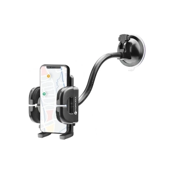 Forcell Regular 2in1 Autohalterung Gitter/Glasarm 27cm Schwarz