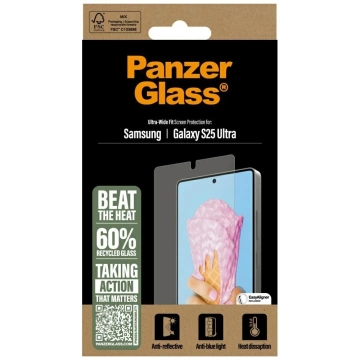 Szkło hartowane do Samsung Galaxy S25 Ultra PanzerGlass All-in-One Ultra-Wide Fit