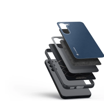 Etui ochronne Dux Ducis Fino do Samsung Galaxy S23+ pokrowiec z silikonową ramką niebieskie