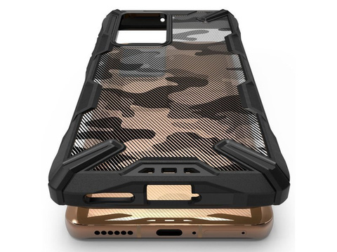 Etui Ringke Fusion X für Huawei P40 Camo Black