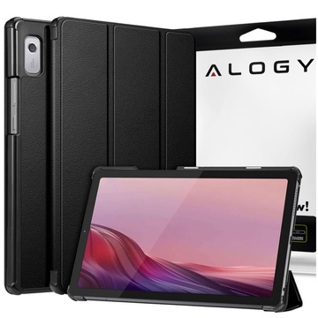 Lenovo Tab M9 2023 9" Tablet-Hülle TB310XU TB310FU Hülle Alogy Book Cover Schwarzes Glas