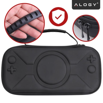 Handyhülle Wasserdichtes Gehäuse Alogy universal IPX8 bis 6,5 Schwarz