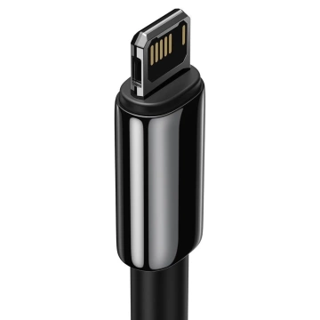 Baseus Tungsten USB-Kabel - Lightning 2,4 A 2 m schwarz (CALWJ-A01)