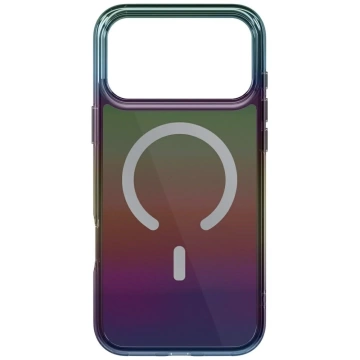 Etui UNIQ Iridescia do iPhone 17 Pro Max MagClick Charging Midnight Quartz