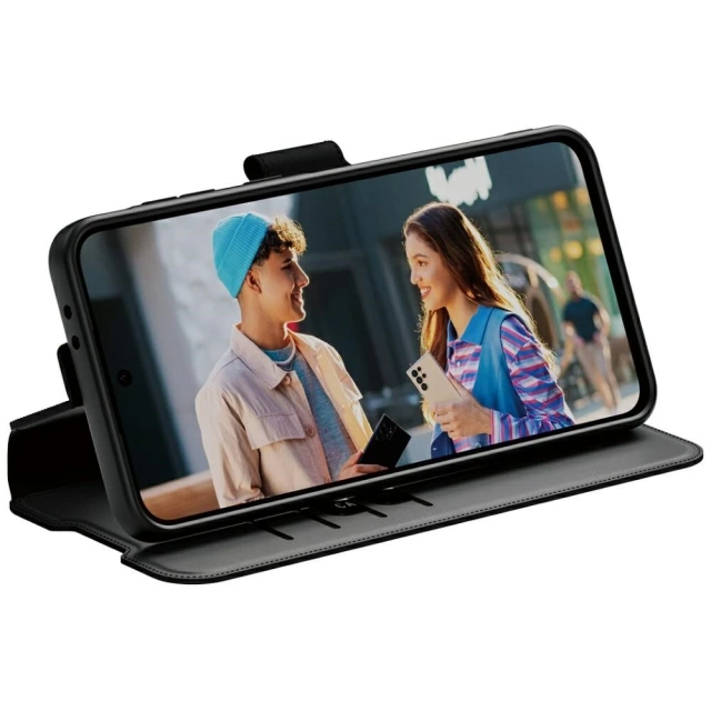 Hülle für Samsung Galaxy A56 5G CARE von PanzerGlass Wallet Kickstand Schwarz