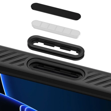 Etui do iPhone 16 Pro Spigen Liquid Air ”T” Mag MagSafe Matte Black