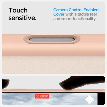 iPhone 16 Pro Spigen Ultra Hybrid „T“ Mag MagSafe Hülle Rosa
