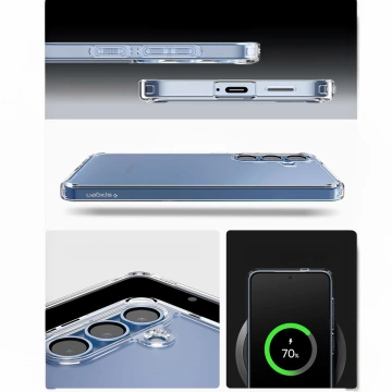 Etui do Samsung Galaxy S25 Spigen Ultra Hybrid Case Obudowa Crystal Clear