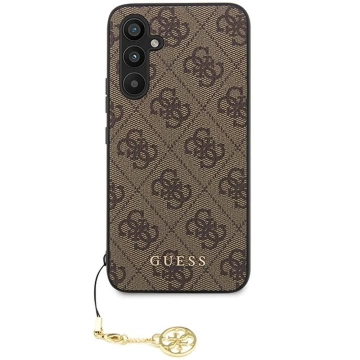 Original GUESS Hardcase GUHCS23FEGF4GBR Hülle für Samsung Galaxy S23 FE (4G Charm / Braun)