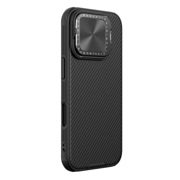 Etui do iPhone 16 Pro Max Nillkin CamShield Prop z podstawką Czarne