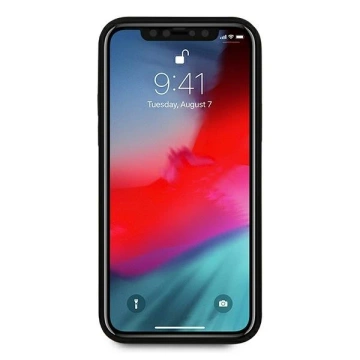 Etui na telefon Ferrari iPhone 12/12 Pro 6,1" czarny/black hardcase On Track Perforated