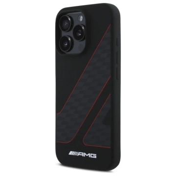 AMG Checkered Flag MagSafe Hardcase do iPhone 16 Pro Max 6,9″ – Czarny
