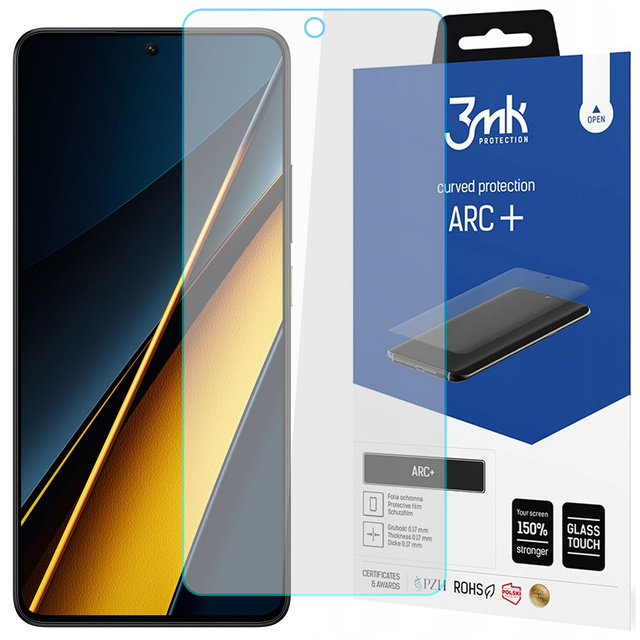 Folia do Xiaomi Poco X6 Pro 5G 3mk ARC+ ochronna na ekran Self-Care samoregenująca