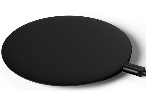 USAMS 10W US-CD24 iPhone 8 X MFI Induktionsladegerät schwarz