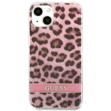 Schätze GUHCP13SHSLEOP iPhone 13 mini 5,4 "rosa / rosa Hardcase Leopard