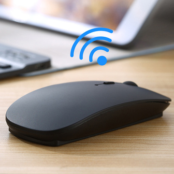 Myszka mysz bezprzewodowa komputerowa Alogy Mouse Bluetooth do laptopa tabletu Czarna