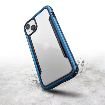 Raptic Shield Case iPhone 14 Plus gepanzerte Hülle blau
