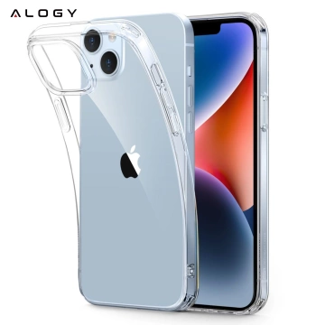 Etui pancerne obudowa Alogy Hybrid Case do Apple iPhone 13/14 Przezroczyste