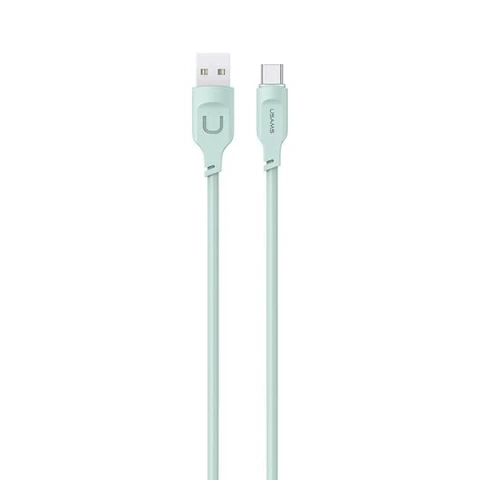 Kabel USMAS USB-C PD Fast Charging 1.2m zielony