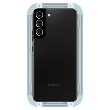 2x Tempered Glass Spigen Glas.TR "EZ FIT" für Samsung Galaxy S22