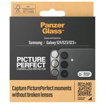 Szkło na aparat do Samsung Galaxy S24 /S23 / S23+ PanzerGlass PicturePerfect