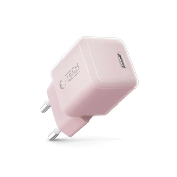 Ładowarka Sieciowa USB-C Tech-Protect NCM25 25W PD Różowa
